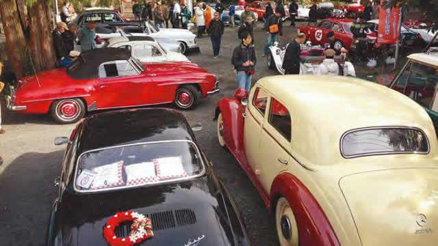 谷保天満宮 旧車